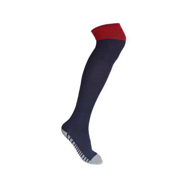 Long socks in indigo color