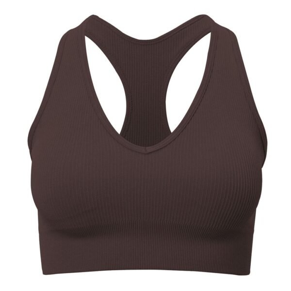 dark brown color sports bra