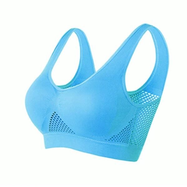 sports bra with mesh back